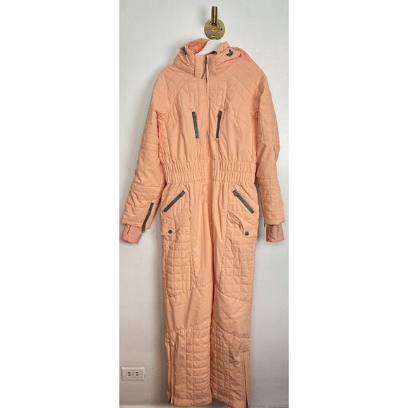 FREE PEOPLE Movement All Prepped Ski Suit in Winter Melon Size Large - Picture 4 of 14